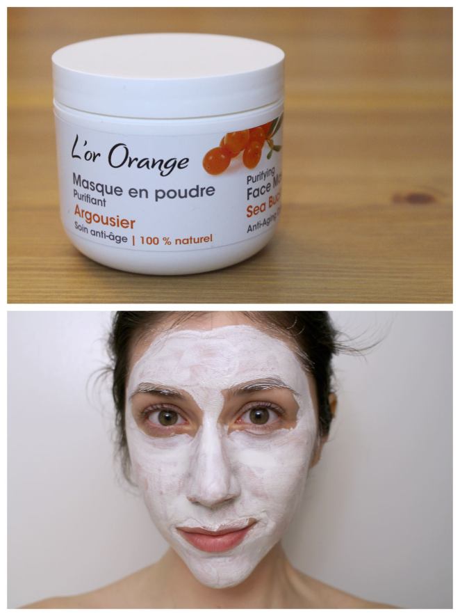 Masque en poudre purifiant à l’argousier de Kamelya aromacosmétiques